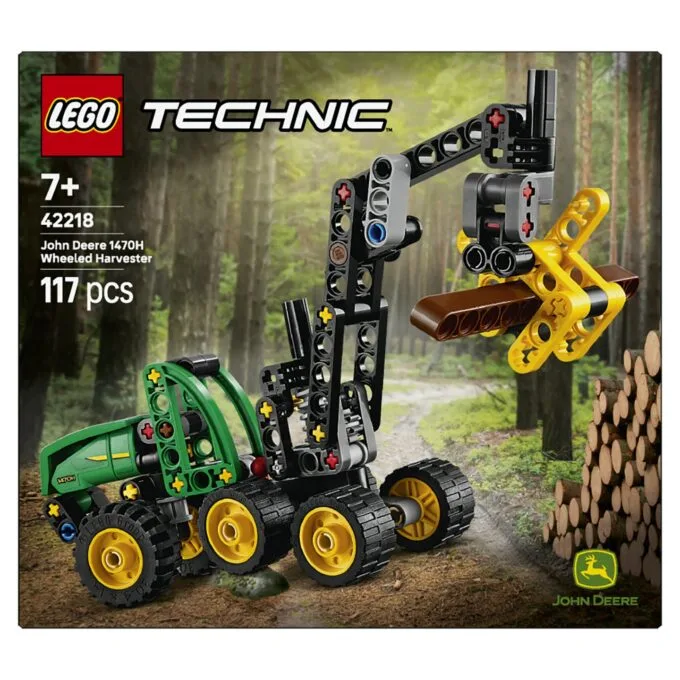 LEGO 42218 Technic John Deere 1470H Rad-Harvester — image 6