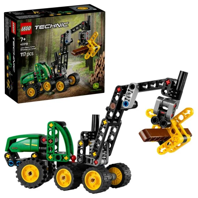 LEGO 42218 Technic John Deere 1470H Rad-Harvester — image 8