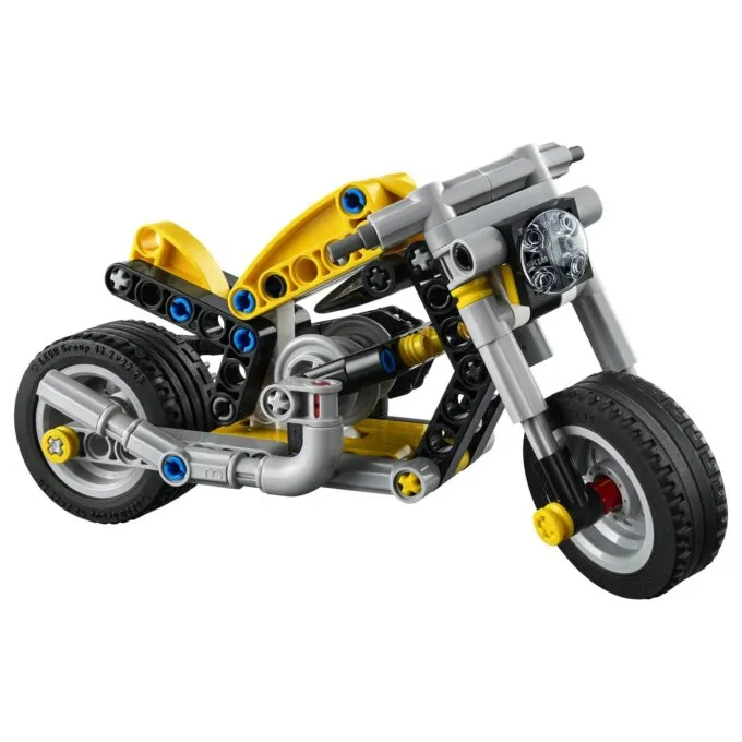 LEGO 42225 Technic Gelbes Motorrad — image 2