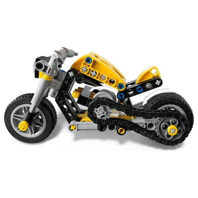 LEGO 42225 Technic Gelbes Motorrad — image 11
