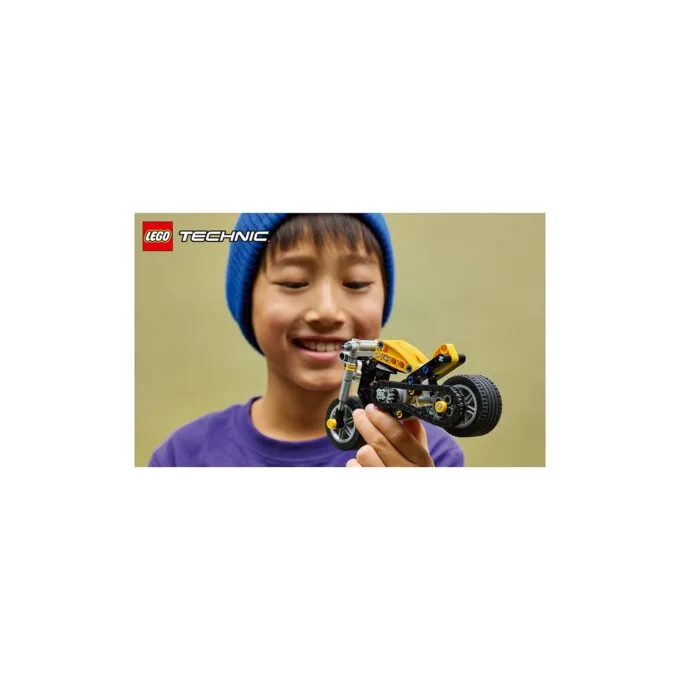 LEGO 42225 Technic Gelbes Motorrad — image 19