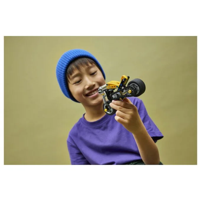 LEGO 42225 Technic Gelbes Motorrad — image 27