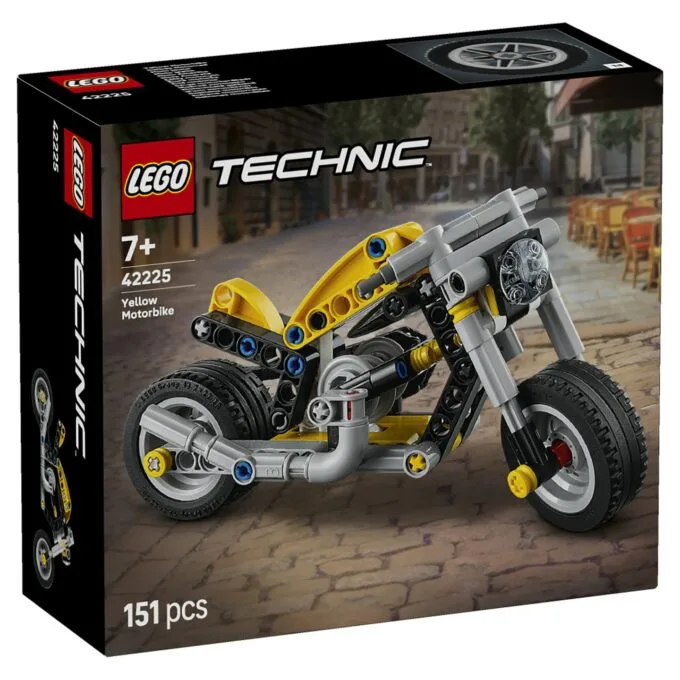 LEGO 42225 Technic Gelbes Motorrad — image 31