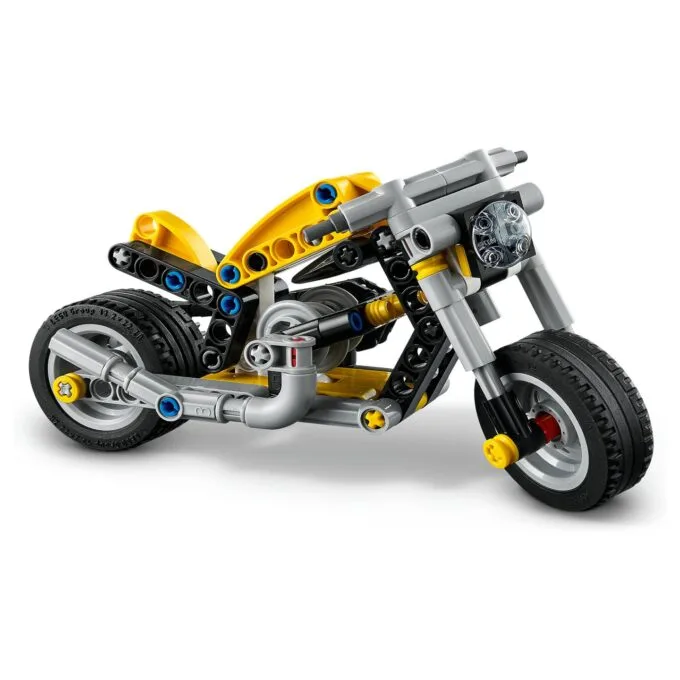 LEGO 42225 Technic Gelbes Motorrad — image 10