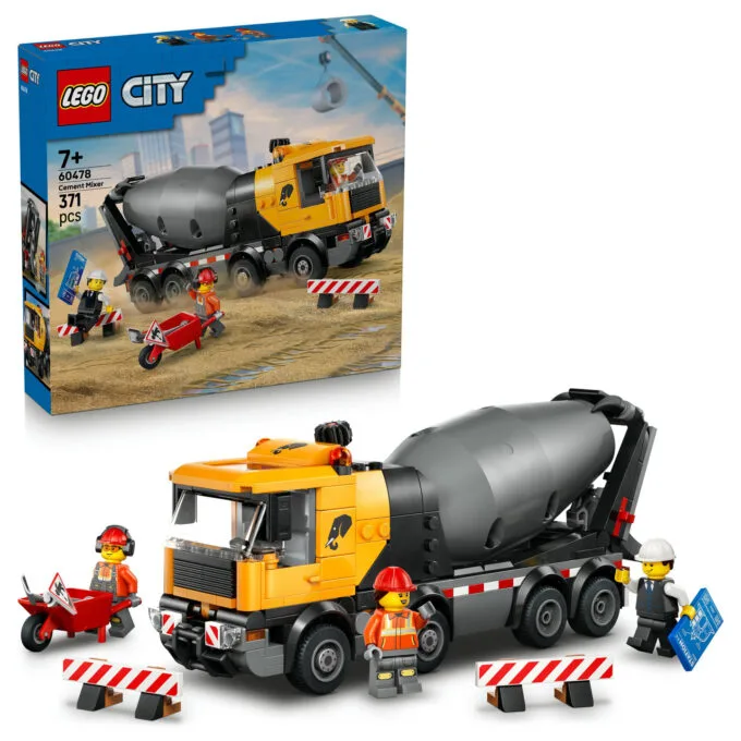 LEGO 60478 City Betonmischer — image 6