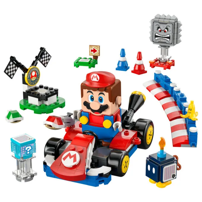LEGO 72043 Super Mario - Mario Kart: Interaktiver LEGO Mario & Standard-Kart — image 2