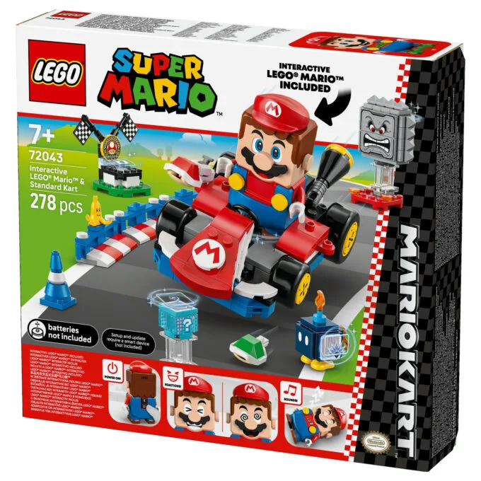 LEGO 72043 Super Mario - Mario Kart: Interaktiver LEGO Mario & Standard-Kart — image 27