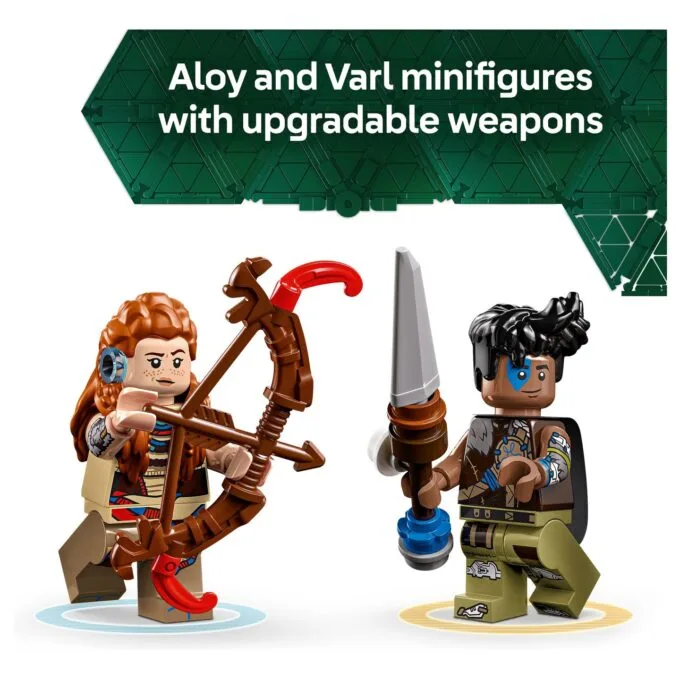 LEGO 77037 Horizon Adventures Aloy und Varl vs. Panzerwanderer und Sgezahn — image 25