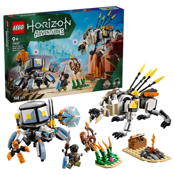 LEGO 77037 Horizon Adventures Aloy und Varl vs. Panzerwanderer und Sgezahn — image 6
