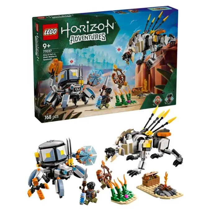 LEGO 77037 Horizon Adventures Aloy und Varl vs. Panzerwanderer und Sgezahn — image 7
