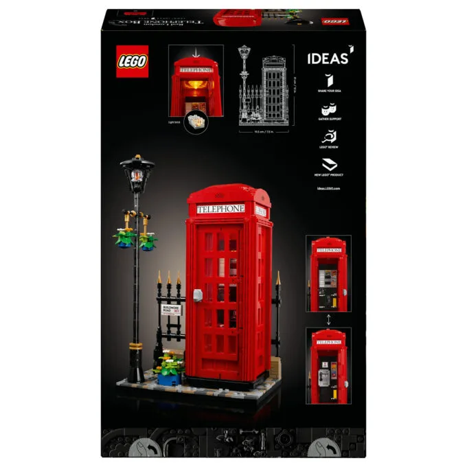 LEGO Ideas Rote Londoner Telefonzelle 21347 — image 33