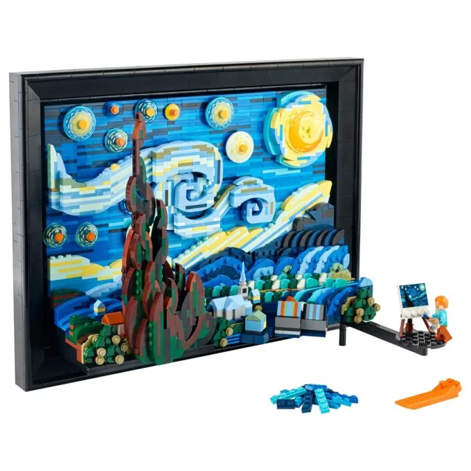LEGO Ideas - Vincent van Gogh - Sternennacht — image 2