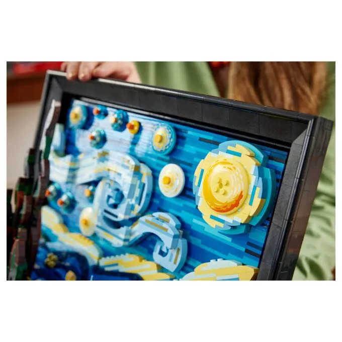LEGO Ideas - Vincent van Gogh - Sternennacht — image 17