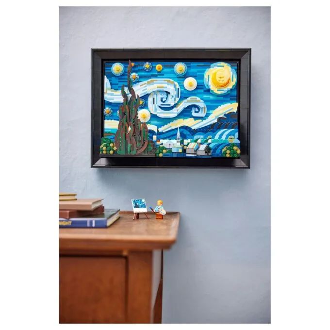 LEGO Ideas - Vincent van Gogh - Sternennacht — image 18