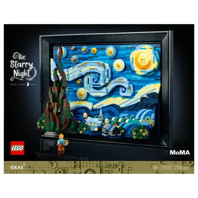 LEGO Ideas - Vincent van Gogh - Sternennacht — image 3