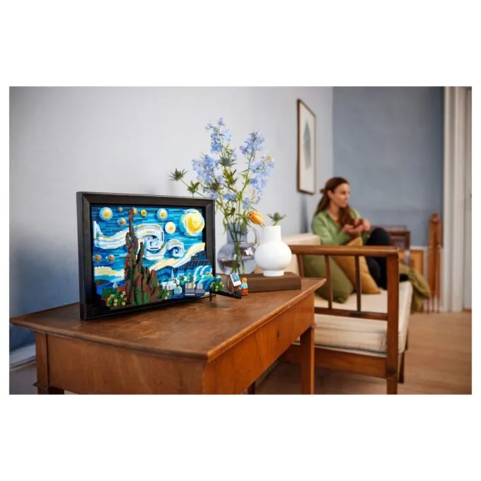 LEGO Ideas - Vincent van Gogh - Sternennacht — image 22
