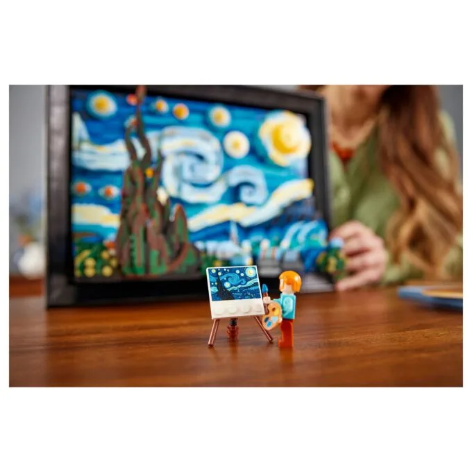 LEGO Ideas - Vincent van Gogh - Sternennacht — image 26