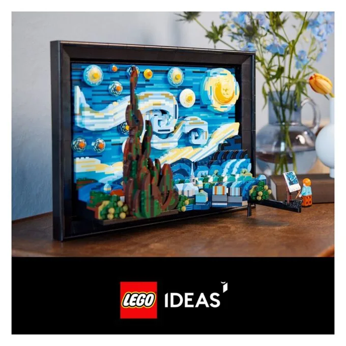 LEGO Ideas - Vincent van Gogh - Sternennacht — image 29