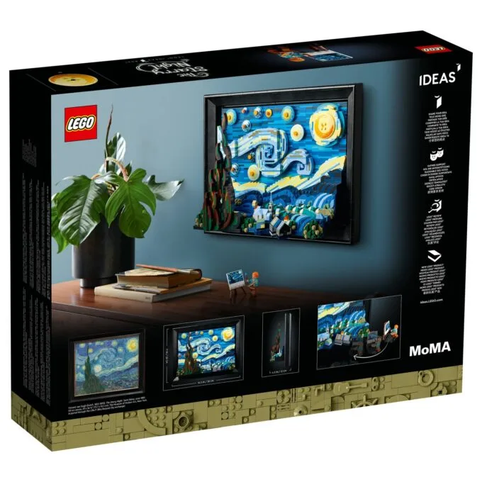 LEGO Ideas - Vincent van Gogh - Sternennacht — image 4