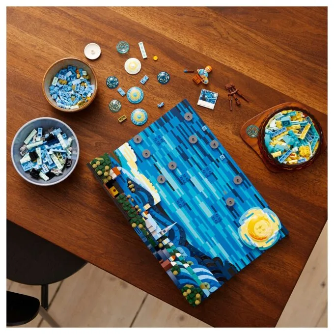 LEGO Ideas - Vincent van Gogh - Sternennacht — image 32