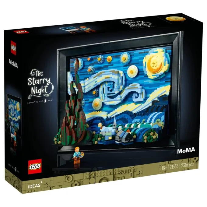 LEGO Ideas - Vincent van Gogh - Sternennacht — image 34