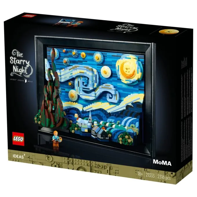 LEGO Ideas - Vincent van Gogh - Sternennacht — image 35
