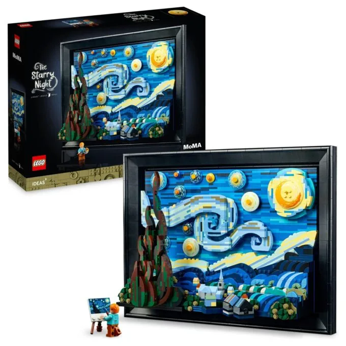 LEGO Ideas - Vincent van Gogh - Sternennacht — image 5