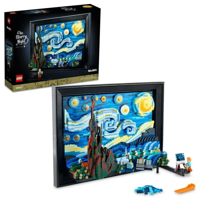 LEGO Ideas - Vincent van Gogh - Sternennacht — image 6