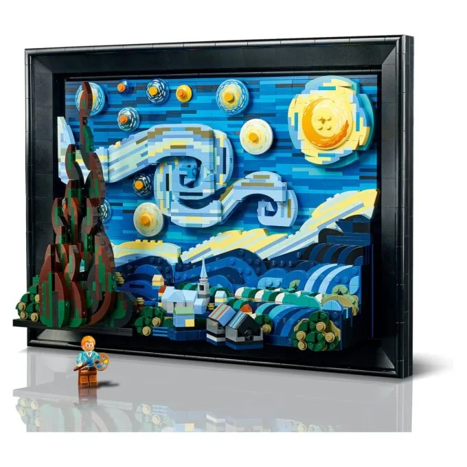 LEGO Ideas - Vincent van Gogh - Sternennacht — image 7
