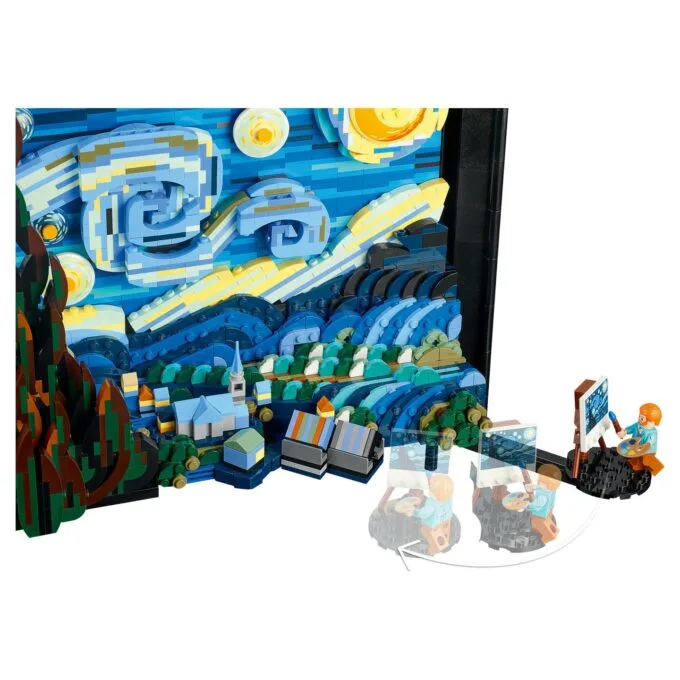 LEGO Ideas - Vincent van Gogh - Sternennacht — image 8