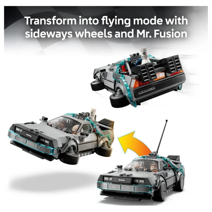 LEGO Speed Champions 77256 Zeitmaschine aus Zurück in die Zukunft — image 22