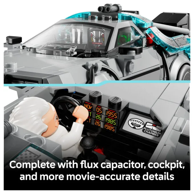 LEGO Speed Champions 77256 Zeitmaschine aus Zurück in die Zukunft — image 23