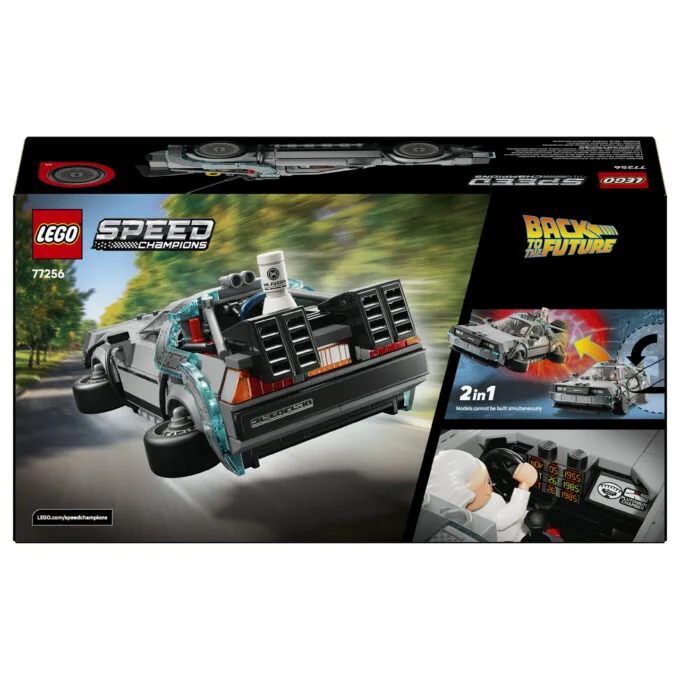 LEGO Speed Champions 77256 Zeitmaschine aus Zurück in die Zukunft — image 29