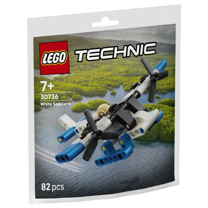 Lego Technic Weißes Wasserflugzeug--30736 — image 4