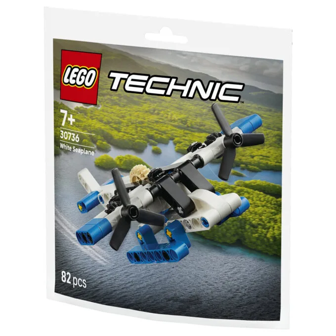 Lego Technic Weißes Wasserflugzeug--30736 — image 5