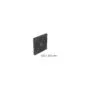 Lüftergitter mit Staubfilter 120 x 120 mm schwarz