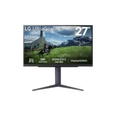 LG 27' 27GS85QX-B Ultragear Gaming WQHD HDMI DP IPS 16:9
