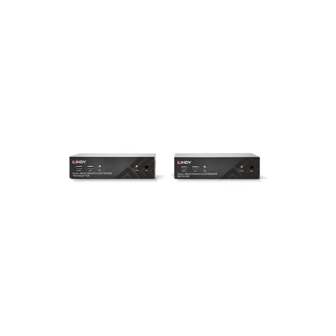 LINDY 100m Cat.6 Dual Head HDMI. USB & RS232 Extender — image 3