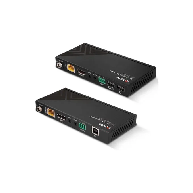LINDY 150m Cat.6 Displayport &USB KVM HDBaseT Ext IR RS232 — image 2