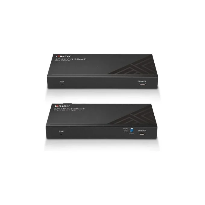 LINDY 150m Cat.6 Displayport &USB KVM HDBaseT Ext IR RS232 — image 3