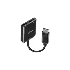 LINDY 2 Port DisplayPort 1.2 MST Hub