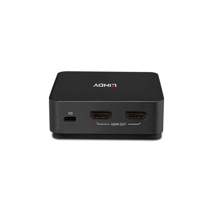LINDY 2 Port Type C.Dual HDMI 4K60 KVM Switch — image 3