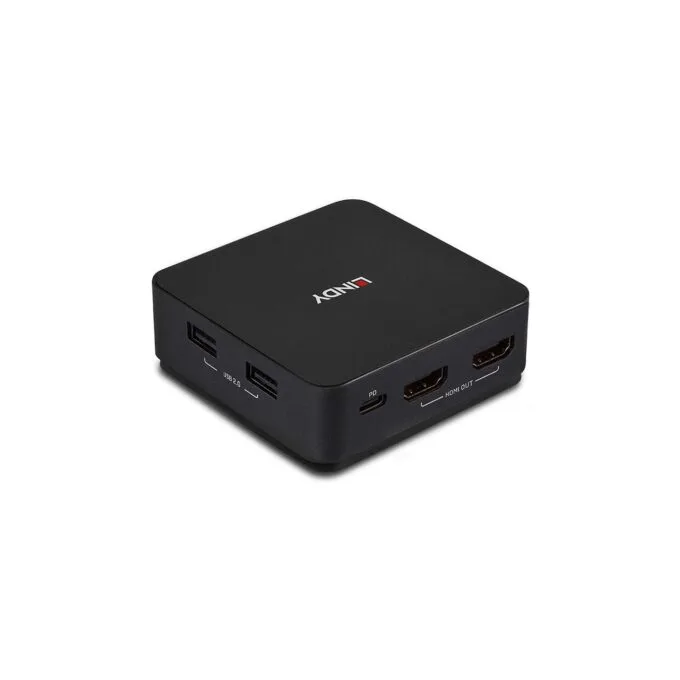 LINDY 2 Port Type C.Dual HDMI 4K60 KVM Switch — image 4