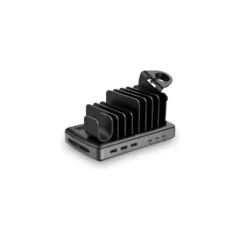 LINDY 6-Port USB-Ladestation 160W. 3x USB-C PD & 3x USB-A