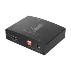 LINDY Audio Extractor HDMI mit Bypass 4K optisch und coaxial