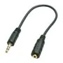 LINDY Audioadapter 2.5mm Kupplung an 3.5mm Stecker 0.2m