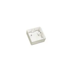 LINDY AufputzrahmenWanddose 1fach UK 86x86x47 mm weiss