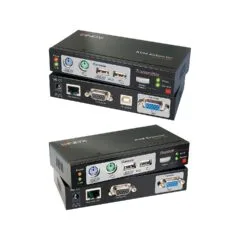 LINDY Cat5 KVM Extender Combo 300 PS 2 USB & VGA