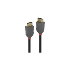 LINDY DisplayPort Kabel Anthra Line 0.5m