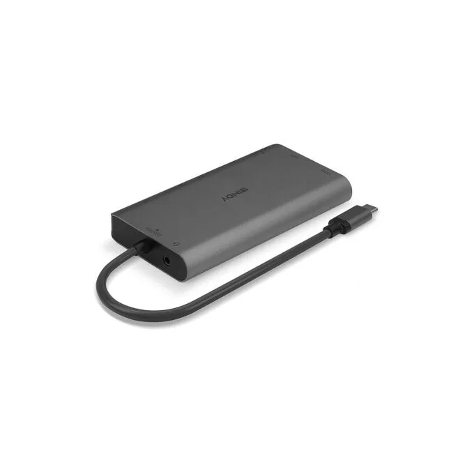 LINDY DST-Mini XT USB-C Mini Dock 4K HDMI&DP PD 3.0 100W — image 3
